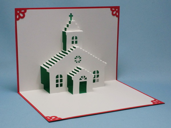 飾り枠付きのポップアップカード（試作版） | Paper Garden Blog